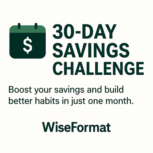30-Day Savings Challenge