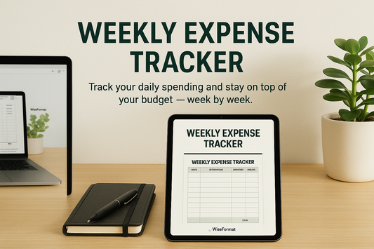 Weekly expense tracker